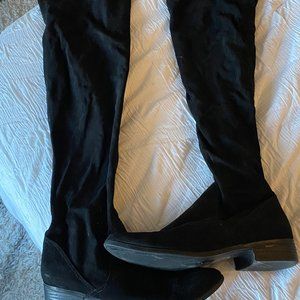 Black OTK Boots